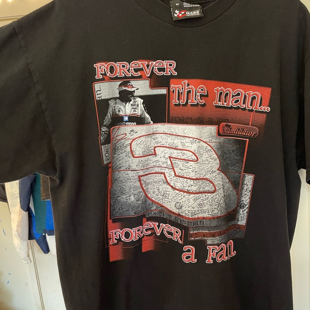 Dale Earnhardt nascar tee front and back